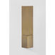 Lehi LED 5 inch Patina Brass Wall Sconce Wall Light